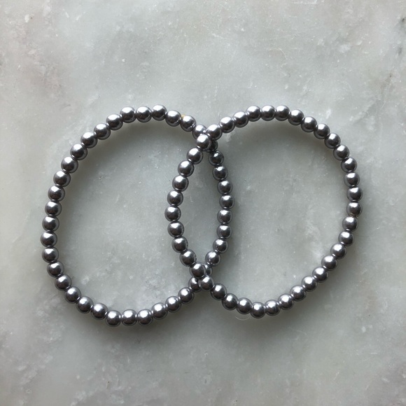 Silver Pearl Bracelet Bundle - Picture 3 of 3